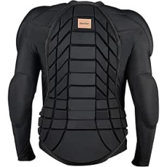 BenKen Ultra Leichter Schutzausrüstung Ski Körper Panzer Rücken Protektor, Außen- Sports Antikollision Backprotector Protektorenjacke für Snowboard Skaten MTB Motorrad Motocross