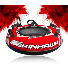 Skinhawk Professional Snow Tube Diametrs 100 cm Sarkanas kamanu boba kamanu riepas sniega riepas