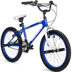 Bergsteiger Monaco 20 inch BMX children's bicycle, suitable for 6, 7, 8, 9 years, freestyle, 4 steel pegs, chain guard, freewheel