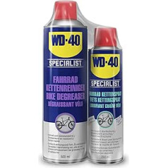 WD-40 specializētais velosipēdu komplekts 1 x ķēdes tīrīšanas līdzeklis 500 ml + 1 x ķēdes aerosols 250 ml ķēdes kopšanai