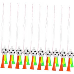 Toddmomy iepakojumā ir 30 gaisa ragi Mazie gaisa ragi Skaļi gaisa ragi suņiem Rotaļlieta futbola spēlēm Trokšņu veidotājs Stadions Cheer Prop Gaisa raga sūkņa ventilatora skaļrunis