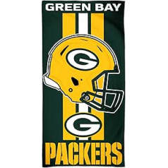 McArthur NFL Green Bay Packers pludmales dvielis 150 x 75 cm