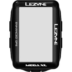 Lezyne 1-GPS-MEGAXL-V104-HS GPS skaitītājs velosipēdam, pieaugušajiem, unisex, daudzkrāsains, viens izmērs