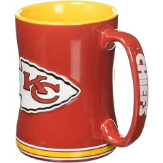 Boelter Brands NFL Kansas City Chiefs 14oz kafijas krūze