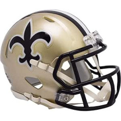 New Orleans Saints 1976-99 Mini ķivere ar Z2B sejas masku