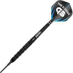 Red Dragon Gerwyn Price Atgal į Black Tungsten smiginio rinkinys su skrydžiais ir kotais