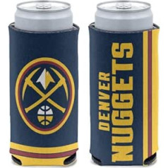 WinCraft NBA Denver Nuggets Slim Can Cooler, komandas krāsas, viens izmērs