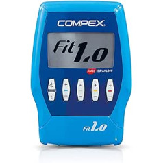 Compex Fit 1.0 Unisex muskuļu stimulators, okeāna zils, standarta