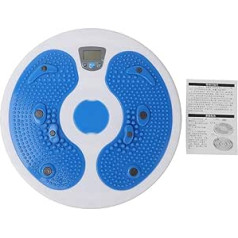 Waist Twister Plate, Electronic Fitness Waist Twister Plate with Calorie Count for Fitness Weight Loss Bodybuilding