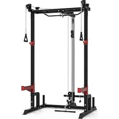 Treniņa cietais pusbūris pietupiens Power Rack Smith Machine Multipress