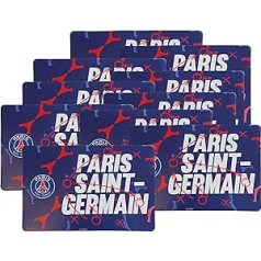 PARIS SAINT-GERMAIN 10 x PSG oficiālie kolekcijas paklājiņi, 41 x 28 cm