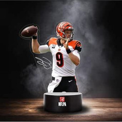 Lielisks zīmols Cincinnati Bengals NFLPA LED lampas gaismas logotipa urbuma maiņas režīms ar 2 dažādām krāsām