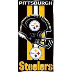 McArthur NFL pludmales dvielis 150 x 75 cm Pittsburgh Steelers