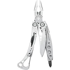 LEATHERMAN - Skeletool multi-instruments, viegls un kompakts, ar 7 svarīgiem instrumentiem, nerūsējošais tērauds