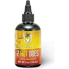 Hunters Specialties Hot Does Liquid ar daktis, 118 ml, iepakojumā 2