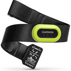 Garmin HRM Pro — augstākās kvalitātes sirdsdarbības krūšu siksna ierakstīšanai + sirdsdarbības datu/skriešanas efektivitātes vērtības, ANT+/Bluetooth raidītājs, saglabā un nosūta datus pat pēc treniņa