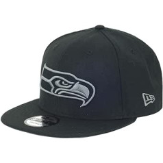 Atlanta Falcons New Era 9FIFTY Snapback vāciņš — melns/melns