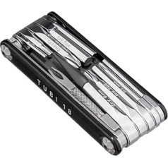 Topeak Tubi 18 Multitool, melns, viens izmērs