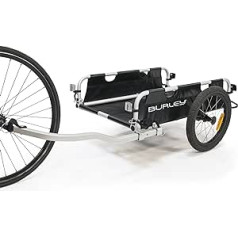 Burley Flatbed Bicycle Load Trailer, Black, One Size