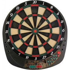 Best Sporting Electronic dartboard, Exeter dartboard with 12 darts and replacement tips, dart machine with power supply