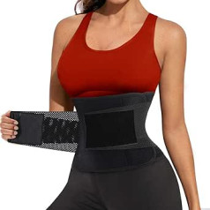 Bingrong Women's Waist Trainer Slimming Belt Sweat Belt Abdominal Belt Corset Waist Shaper Abdominal Way Body Shaper Adjustable Fitness Belt