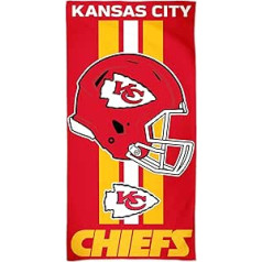 McArthur NFL Kansas City Chiefs pludmales dvielis 150 x 75 cm