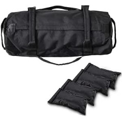 Stronrive Power Bag Fitness Bag Professional Sandbag Fitness smilšu maiss funkcionālam treniņam Fitnesa spēka un izturības treniņš 5-45 kg