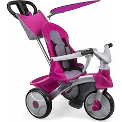 Feber Baby Trike easy evolution rozā, evolucionārs trīsritenis bērniem no 12 mēnešiem
