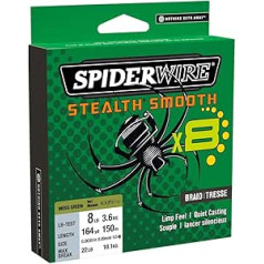 Spiderwire Stealth Smooth 8 2020 — dzeltens — 300 m — 0,05 mm – 0,11 mm