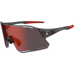 Tifosi Rail Race Satin Vapor maināmās riteņbraukšanas saulesbrilles (2 lēcas), Clarion Red/Transparent 2023