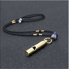 Whistle Loud Emergency Metal Whistle, Super Loud Survival Whistle, Pet Animals Dolphin Training Dog Whistle Audio Adjustable Whistle, Outdoor Equipment Training Tool Cave Pendant (Colour