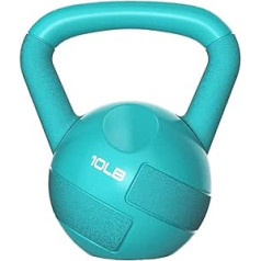 ZXQZ Maza hantele Kettlebell Smags Kettlebell spēkam muskuļu treniņam Kardio fitnesa hanteles (Izmērs: 4,5 kg)