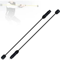Pilates stienis pārnēsājams jogas nūja sporta šūpošanās stienis pieaugušajiem Swingstick ķermenim augstas frekvences treniņu stienis elastīgs stienis noņemams tremor stienis mājas svara zaudēšanai tauku dedzināšanai