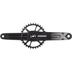 Sram Unisex — pieaugušajiem paredzēts kloķis 2283548376, melns, viens izmērs