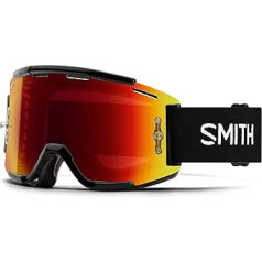 Smith Optics Square MTB melns Chromapop ikdienas sarkans spogulis + caurspīdīgs