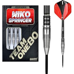 ONE80 Steel Dart Niko Springer Meenzer Bub Signature 90% Tungsten Steel Tip Dart Steel Dart Set