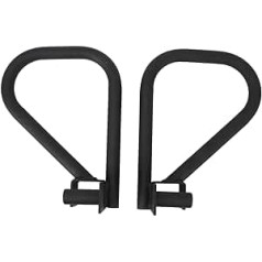 Miokycl Fitness Dip Bar Attachments for Power Cage Squat Rack Iron Dip Bar Muti-Grip Grips for Strength Training