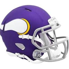 NFL Mini Speed Helm Alternatīvā mantotā Minesotas Vikings Football Helm