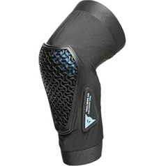 Dainese Trail Skins Air Knee Guard melns — elpojoši viegli velosipēdu ceļgalu spilventiņi, L izmērs — krāsa melna