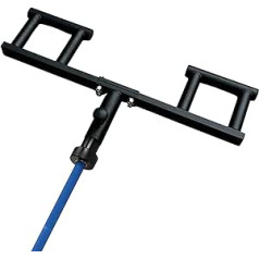 RPM Power T-Bar Viking Press sauszemes mīnu stiprinājums — lieljaudas sauszemes mīnu un Viking preses stiprinājums, piemērots 2 collu olimpiskajām stieņiem un svariem