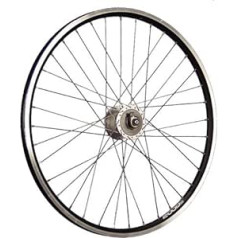 Taylor Wheels 26 collu velosipēda priekšējais ritenis ZAC2000 rumbas dinamo DH-3N30 melns