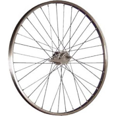 Taylor-Wheels 26 collu aizmugurējo riteņu vieglmetāla disks/Nexus Inter-3 RBN paliktnis — sudrabs