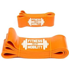 CKB LTD® Fitness Resistance Band Single Band | Pretestības lentes | Fitnesa siksnas Treniņsiksnas Bodybulding Jogas Spēka treniņiem Pauerliftings un Fitness — piemērotas sievietēm un vīriešiem, lai atbalstītu treniņu un pievilkšanos, sporta