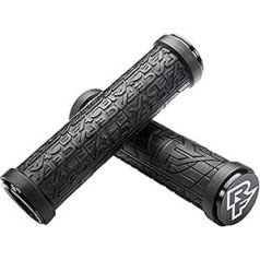 Race Face Black Lock-On Grippler MTB stūres rokturi