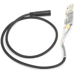 Akozon USB programmēšanas kabelis elektriskajiem velosipēdu motoriem, programmēšanas kabelis BAFANG BBS01 BBS02 BBS03 BBSHD vidējās piedziņas motora komplektam