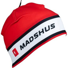 K2 Madshus 18F4300 Unisex Race Beanie cepure, sarkana