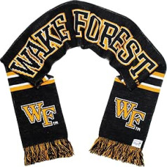 Tradīcijas šalles Wake Forest šalle - WFU Demon Deacon Classic Knit Look