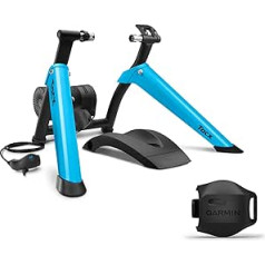 Tacx Boost iekštelpu trenažieris ar spēcīgu magnētisko bremzi, reālistisku braukšanas pieredzi un līdz pat 1050 vatu pretestību 10 līmeņos, ātru iestatīšanu, klusu darbību un ārkārtīgi stabilu.