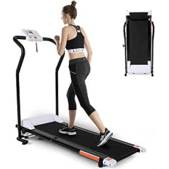 Novonova Electric Treadmill Foldable for Home 750 W Quiet Electric Motor for Running Training with LCD Screen & Adjustable Programs & App SY-T2714