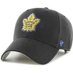 '47 zīmola Snapback vāciņš - zelta metālisks Toronto kļavu lapas, melns